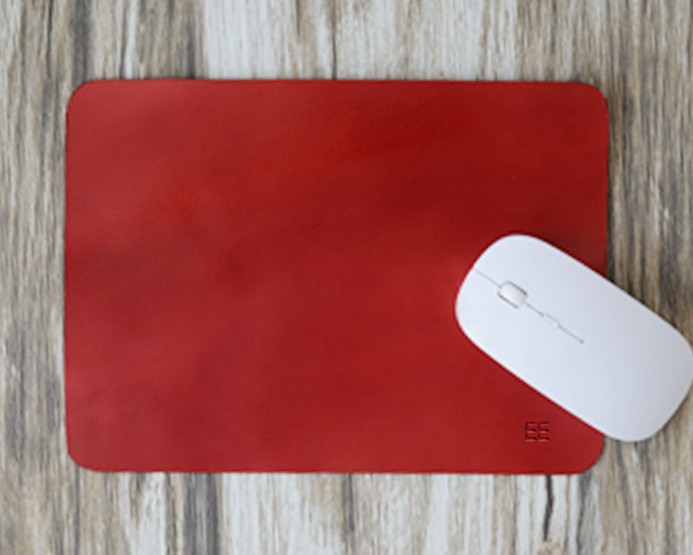 Leather Mouse Pad - 8 colors available