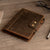 Distressed Leather Journal A5 Ring Binder Travel Organizer Notebook - 706