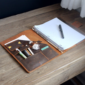 leather portfolio