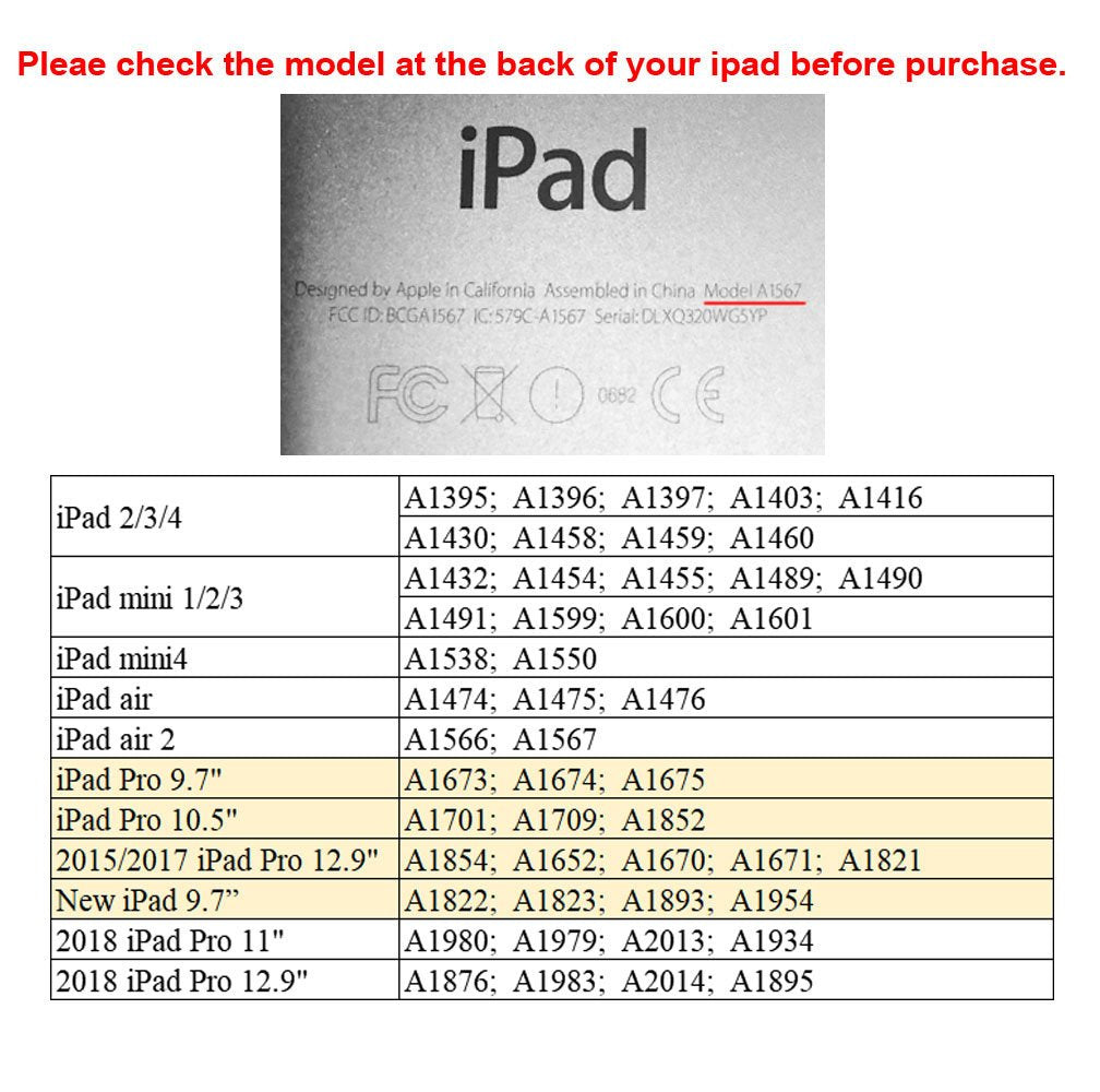 2015/2017 iPad Pro Folio With Apple Pencil Holder - Distressed Brown - 604