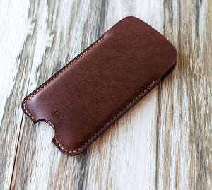 Personalized Leather IPhone 6 Case / iphone 6 sleeve / women’s or men's iPhone 6 Sleeve / iPhone 6 Plus Case Sleeves