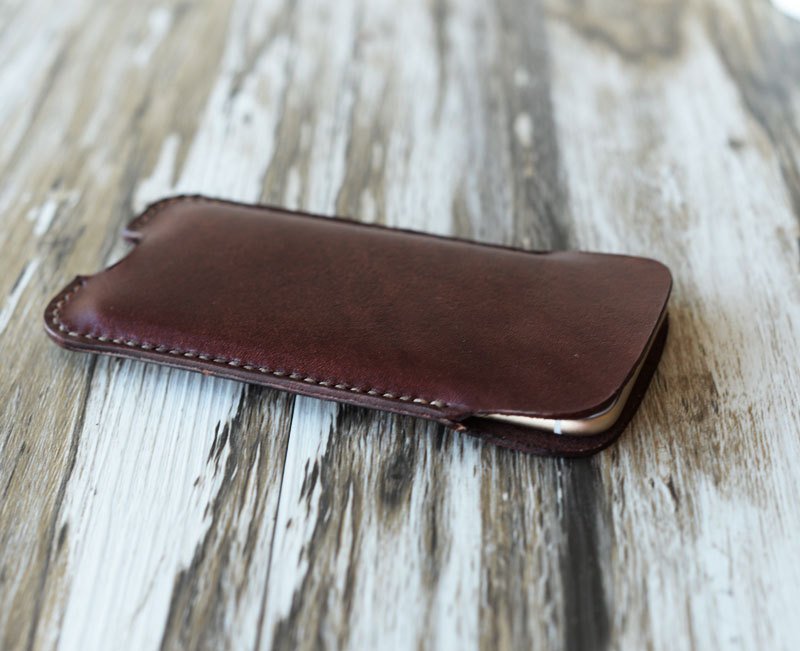 Personalized Leather IPhone 6 Case / iphone 6 sleeve / women’s or men's iPhone 6 Sleeve / iPhone 6 Plus Case Sleeves
