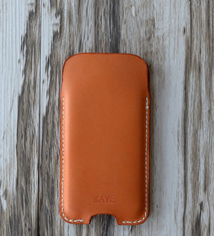 Personalized Leather IPhone 6 Case / iphone 6 sleeve / women’s or men's iPhone 6 Sleeve / iPhone 6 Plus Case Sleeves