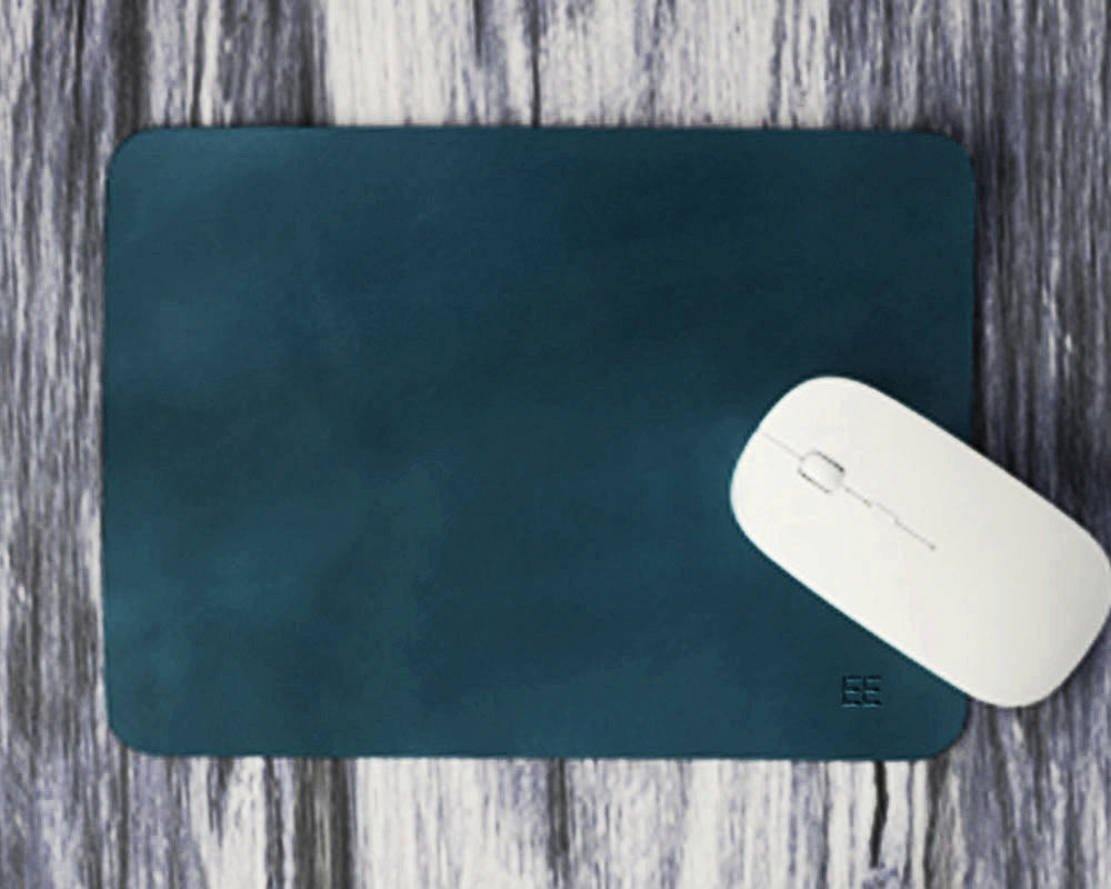 Personalized Leather Mouse Pad - Rectangle