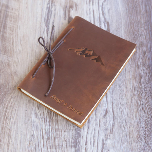 Personalized Leather prayer journal notebook - Multiple Colors - 1001 ...