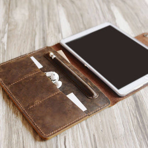 handmade-ipad-leather-portfolios-with-apple-pencil-holder-distressed-brown-601b-gm