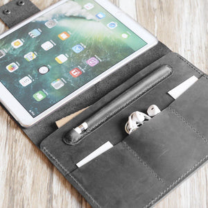 handmade-ipad-leather-portfolios-with-apple-pencil-holder-grey-601b-gm