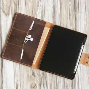 handmade-ipad-leather-portfolios-with-apple-pencil-holder-601cp2-distressed-brown-gm