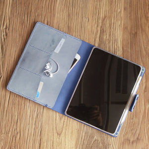 handmade-ipad-leather-portfolios-with-apple-pencil-holder-waxed-vegetable-leather-601cp2-gm