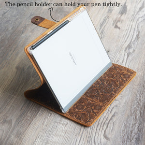 personalized-leather-case-for-remarkable-tablet-tooled-leather-606-gmremarkable