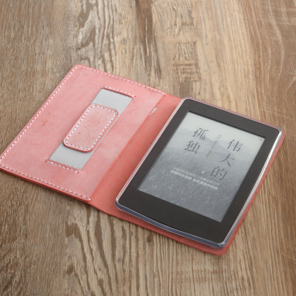 Personalized Leather kindle paperwhite / kindle case - Vegetable