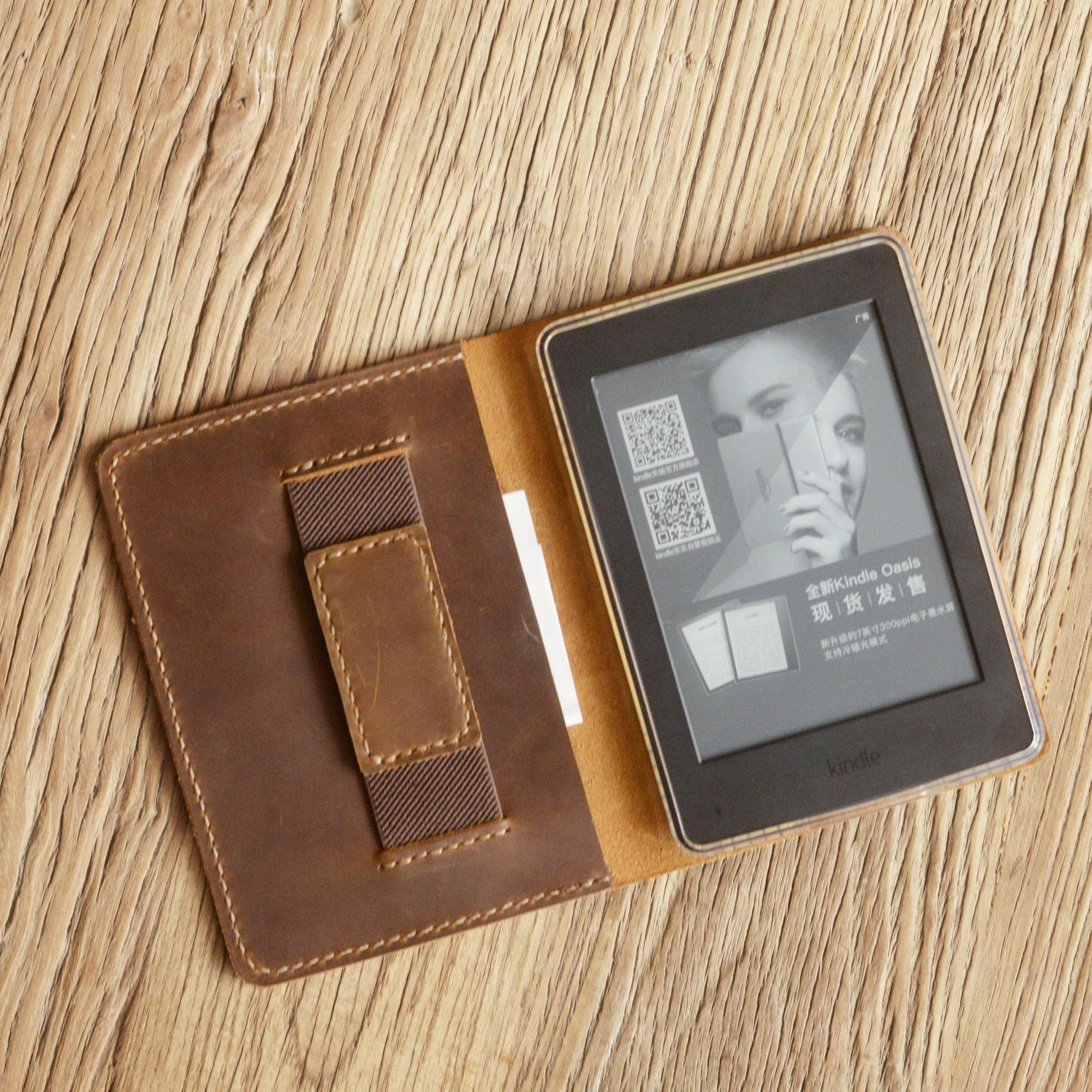 Personalized Leather kindle paperwhite / kindle case