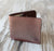 Leather Billfold Wallet - Dark Brown