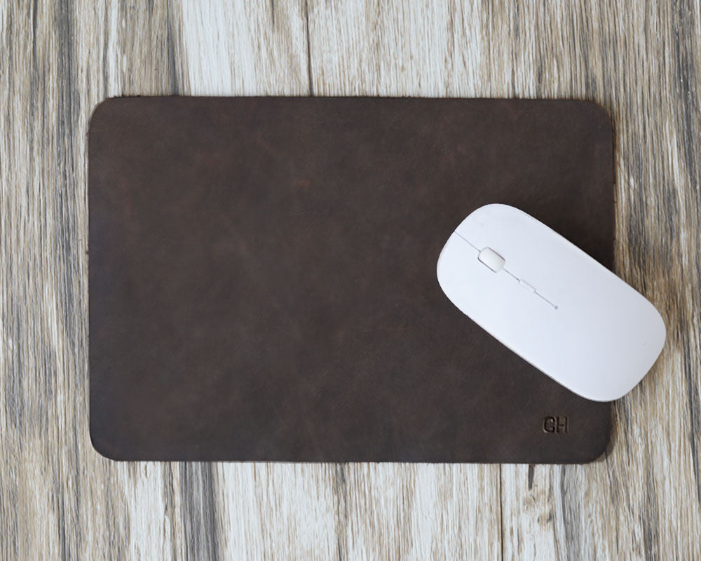 Leather Mouse Pad - 8 colors available