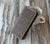 Personalized Leather iPhone Wallet Case - Distressed Brown