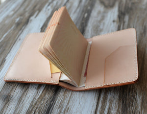 Leather Passport Cover - Nature Tan