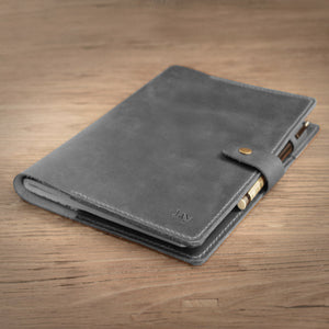 Personalized Leather Composition Notebook Cover