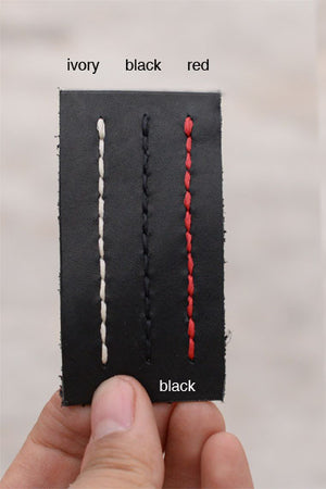 Leather Pencil Pouch #205 - Black