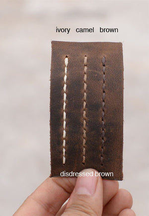Leather Tool Roll #206 - Distressed Brown