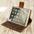 Handmade iPad Leather Portfolios With Apple Pencil Holder - Distressed Brown - 601B
