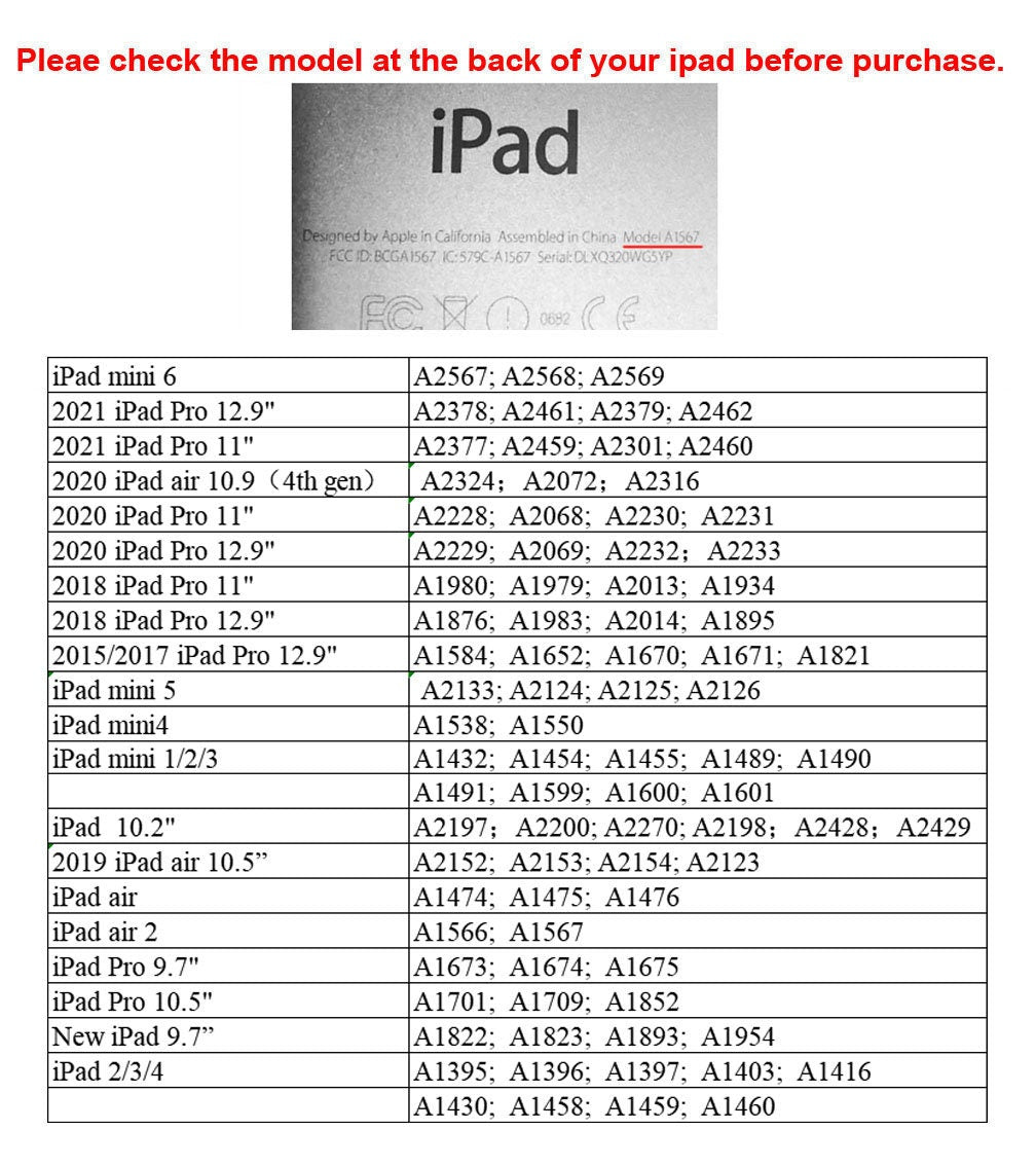 Leather iPad case / cover - iPad Air ( 4th generation ) & Ipad