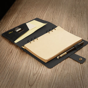 Leather 6 Ring Binder