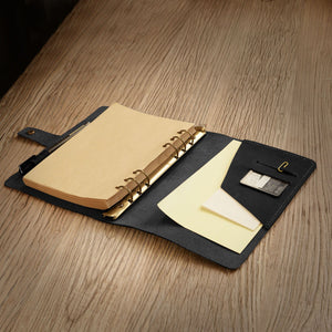 Leather 6 Ring Binder