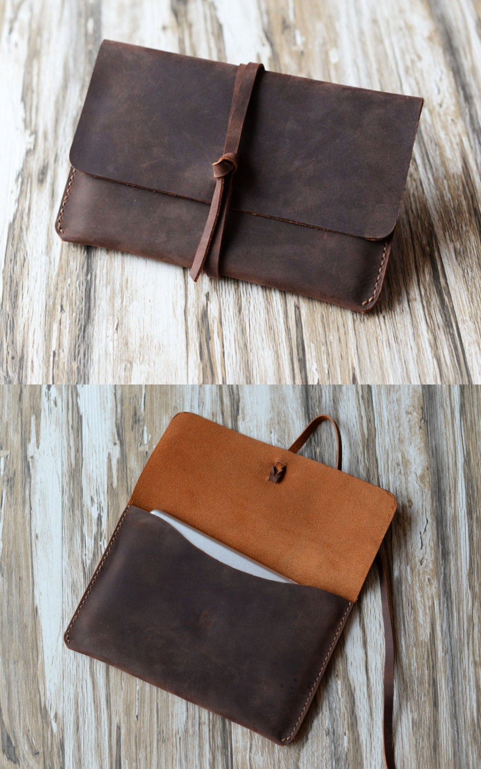 Making a Leather Laptop Sleeve 
