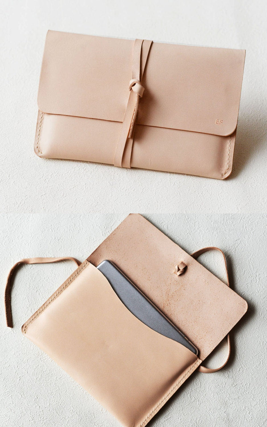 Tan laptop sleeve Clearance