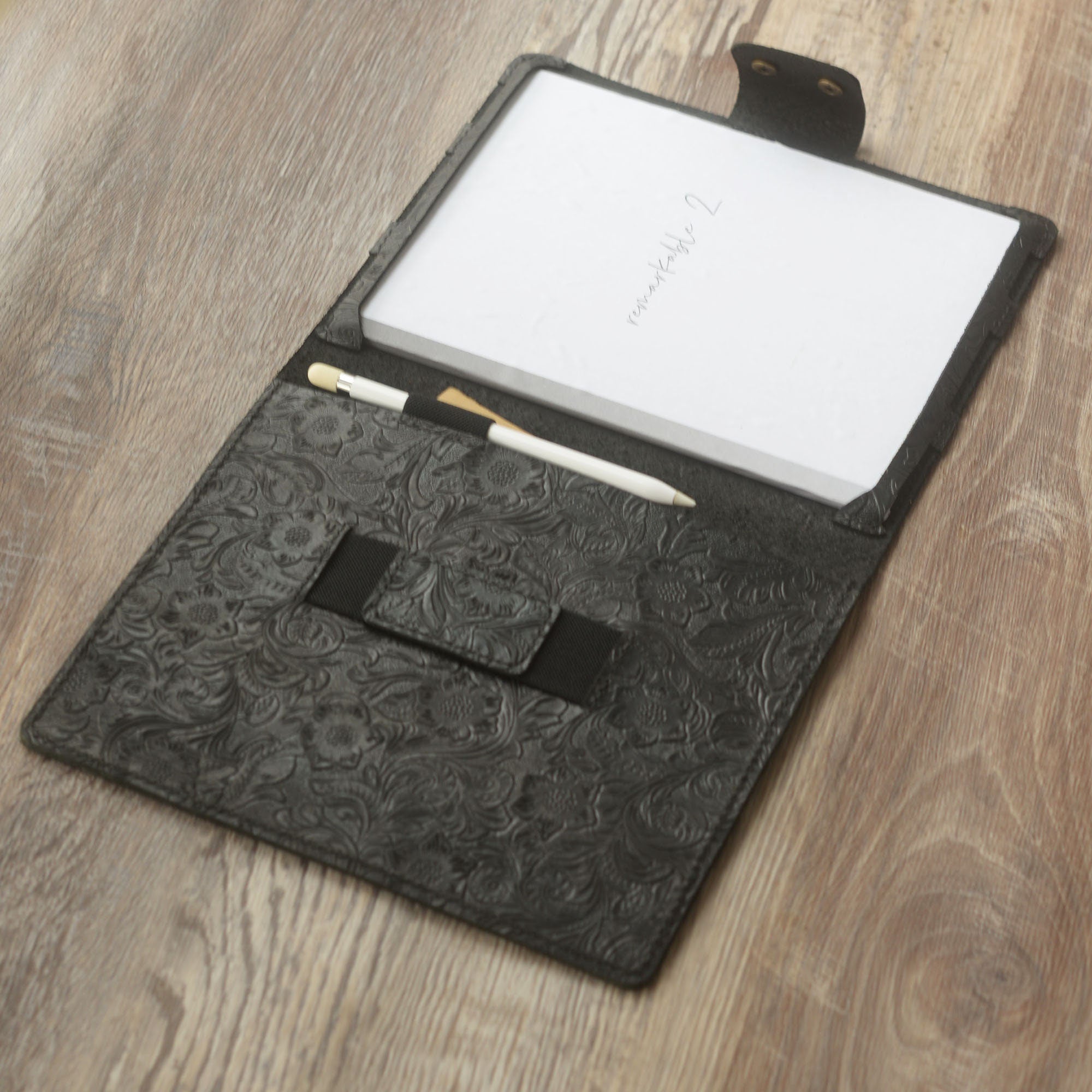 Tooled leather remarkable 2 tablet case – DMleather