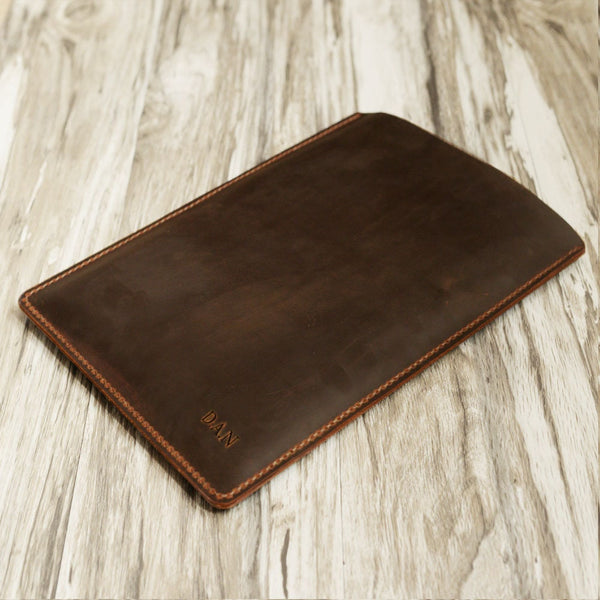 Handmade personalized Leather Surface Pro 8, 7 Sleeve, Leather