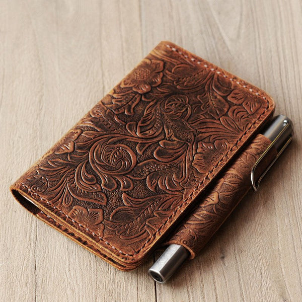 Handmade Field Notes Notebook Cover - Pocket Size