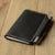 Refillable genuine Leather Journal Cover for pocket size field notes notebook pen holder card slots / fit 3.5 x 5.5 field notes - 304