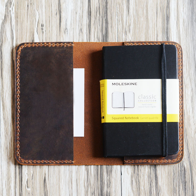 Moleskine classic notebook pocket size leather cover (3.5 x 5.5) - 305 -  Extra Studio