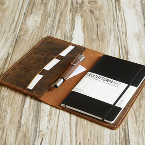 Handmade Leuchtturm1917 Notebook Cover - Brown | 306-3