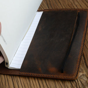 Handmade Leuchtturm1917 Notebook Cover - Brown | 305L