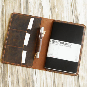 Handmade Leuchtturm1917 Notebook Cover - Brown | 306-3