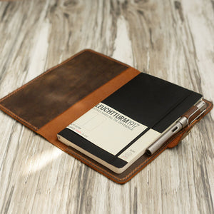 Handmade Leuchtturm1917 Notebook Cover - Brown | 307L