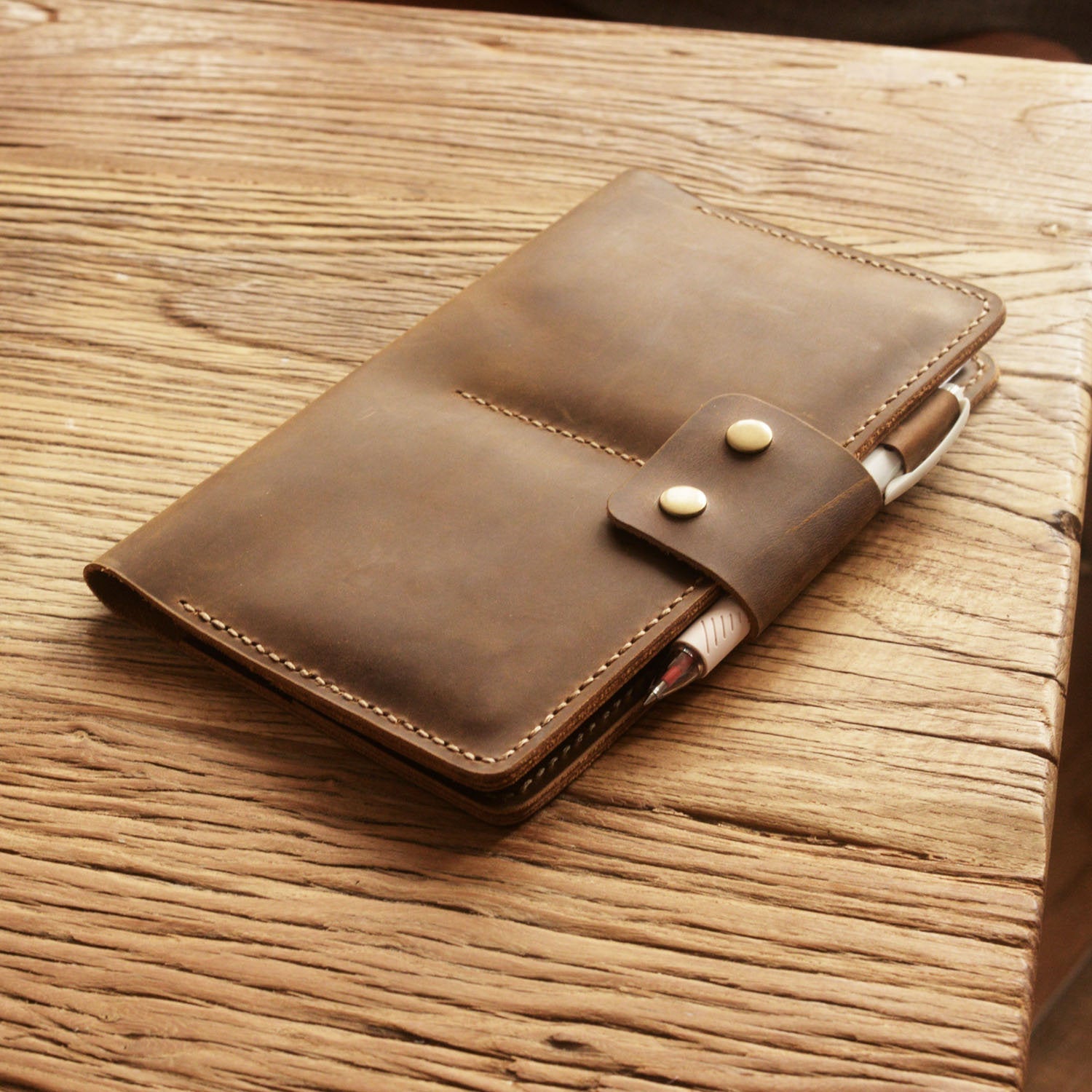 Personalized Leather Family 4 Passport Holder - PA001 - Extra Studio