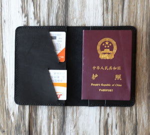 Leather Passport Cover - Leather passport Wallet 105 / passport case / Leather Passport holder / Passport keeper / Passport Cover
