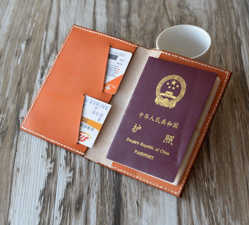 Leather passport Wallet 105 / passport case / Leather Passport holder / Passport keeper / Passport Cover