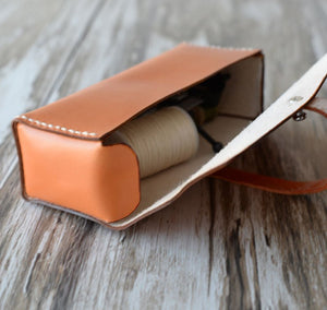 Personalized Leather Dopp kit, Toiletry Bag, Pen Case, Shaving Bag, Cosmetics Bag, Groomsmen Gift, Handstitched, Vege Tanned Leather