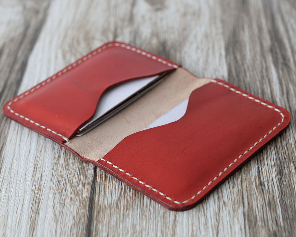 Business Card Holder Leather Card Holder Personalized 