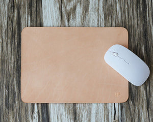 Personalized Leather Mouse Pad - Rectangle