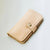 Leather iPhone Wallet Case - Handmade - Nature Tan