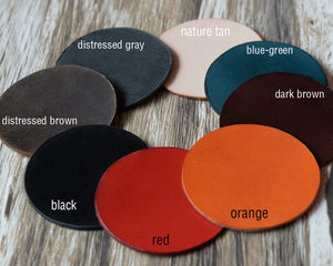 Leather Mouse Pad - 8 colors available